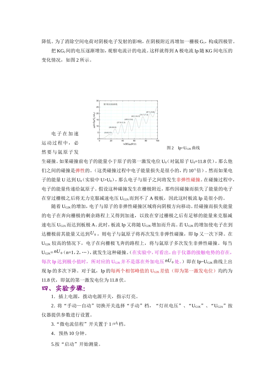 夫兰克-赫兹实验(1)_第2页