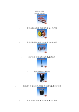 天轮产品详细介绍