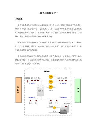 换热站自控系统