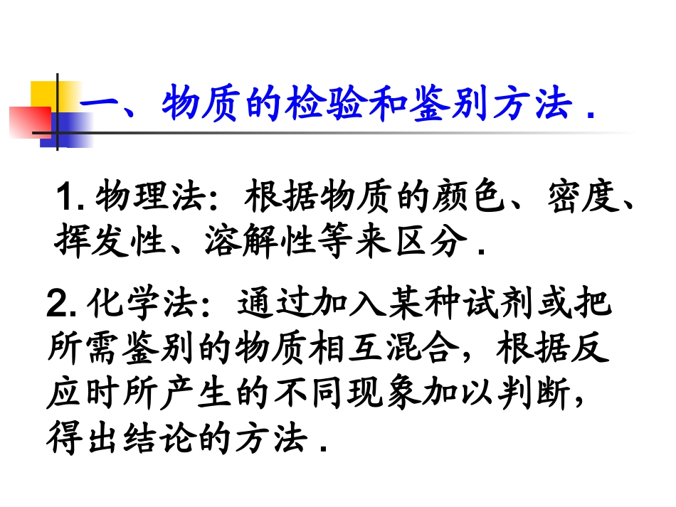 物质检验和鉴别-专题_第2页