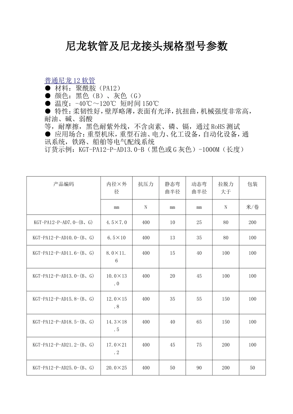 尼龙接头规格型号_第1页
