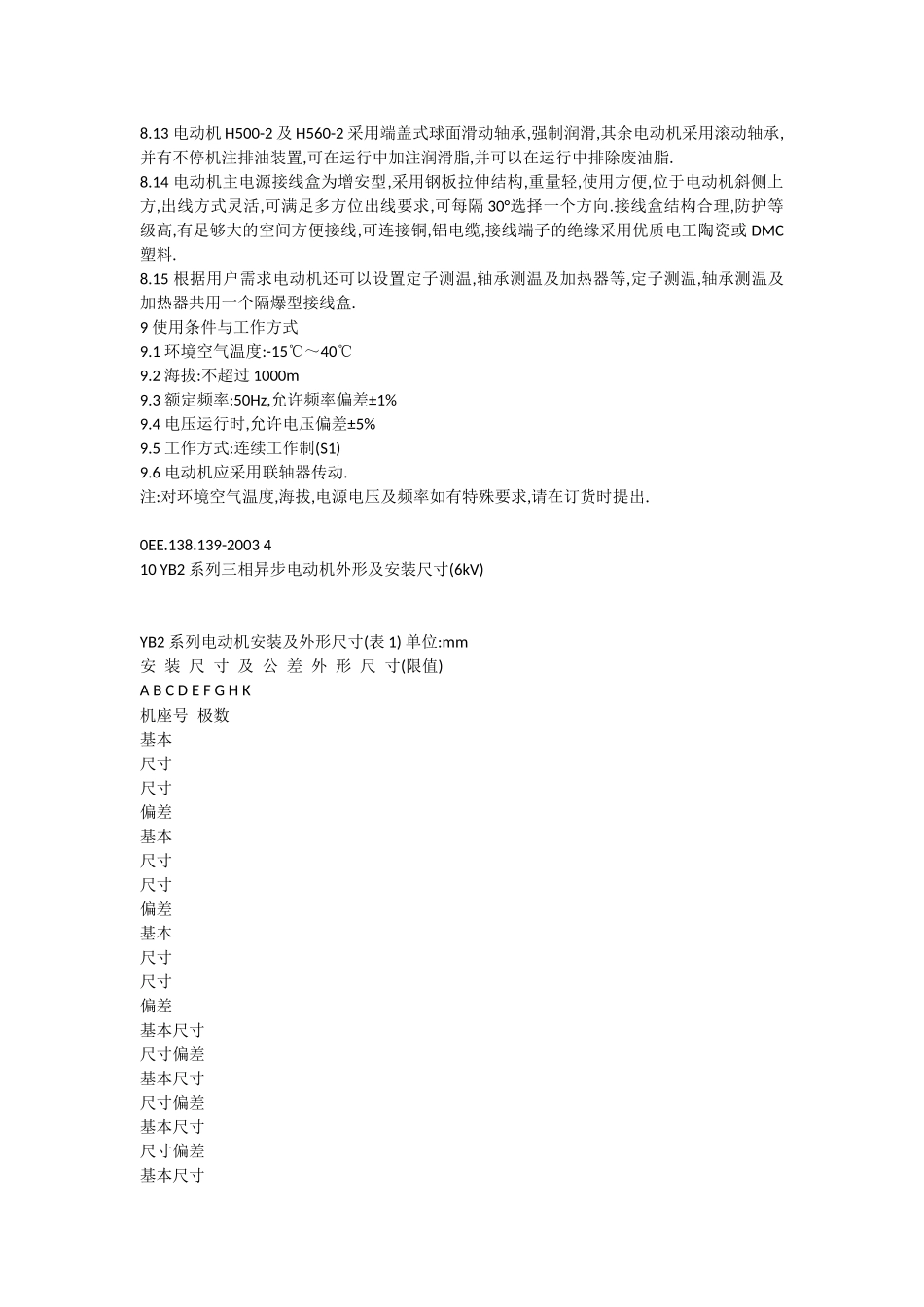 佳木斯电机YB2标准_第3页