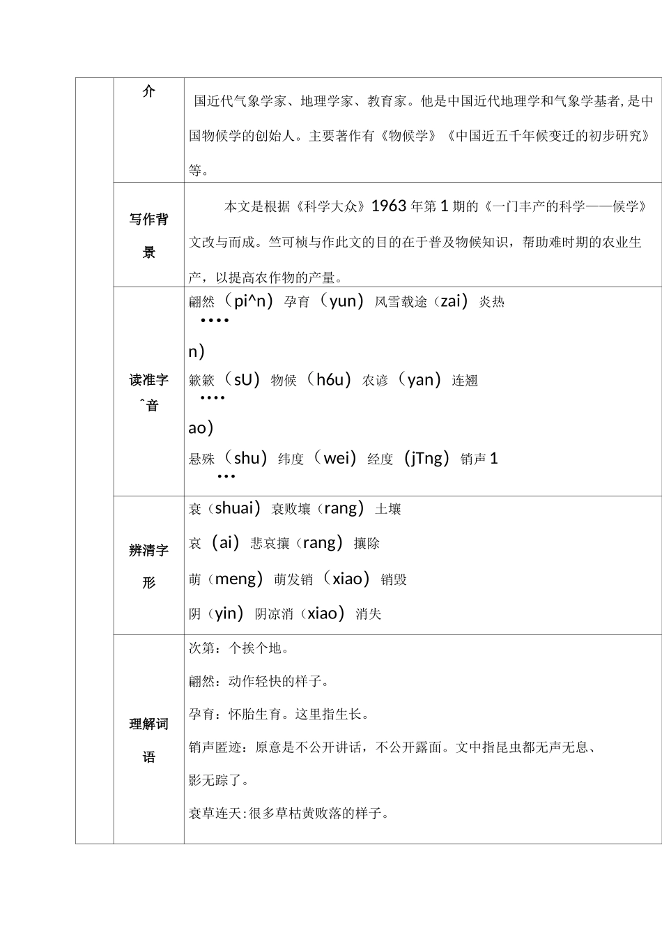 《大自然的语言》导学案_第2页
