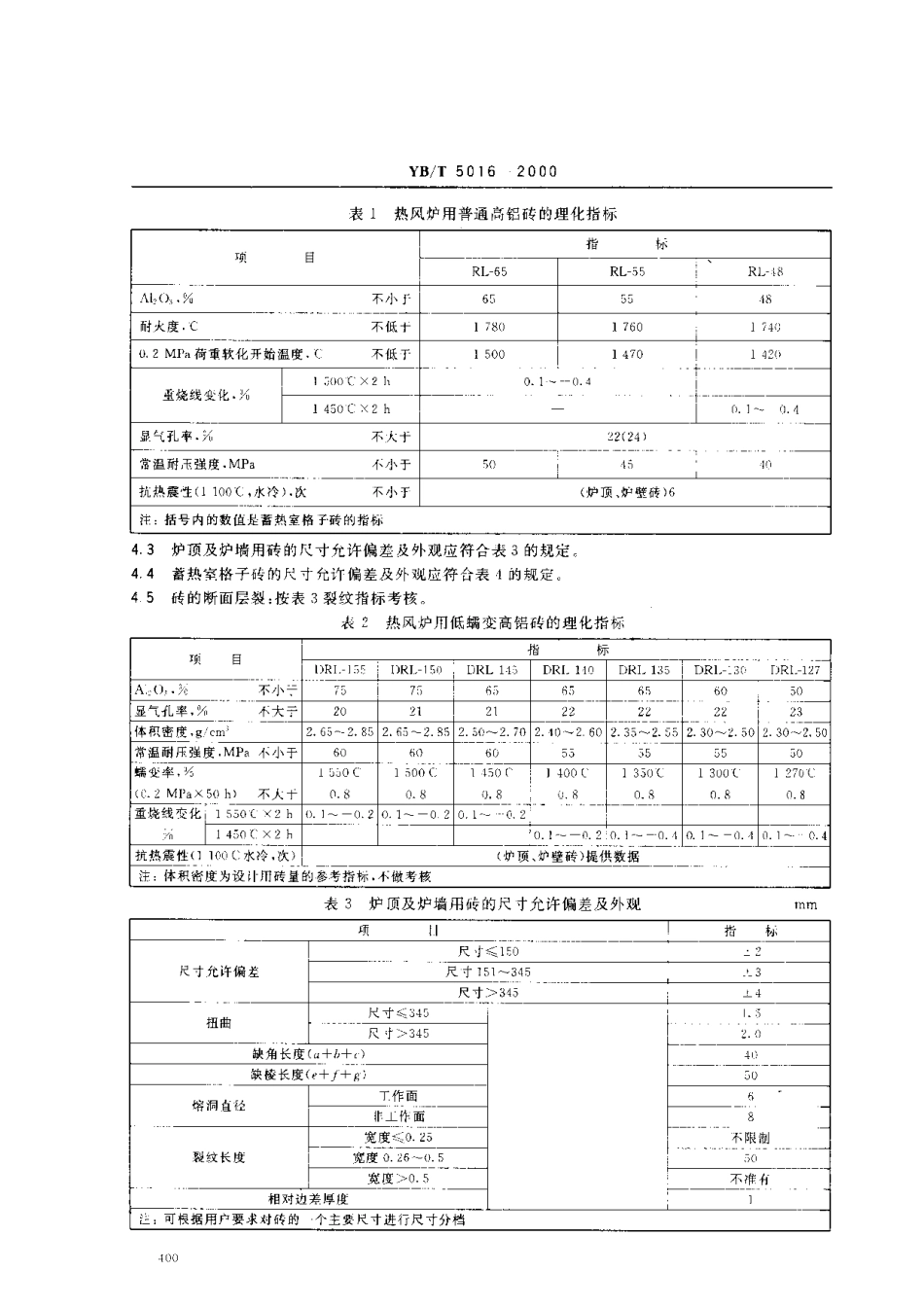 热风炉用高铝砖_第3页