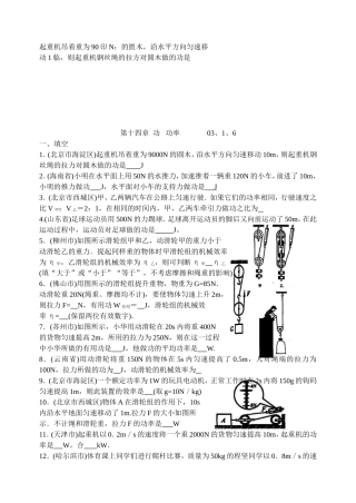 起重机吊着重为90印N