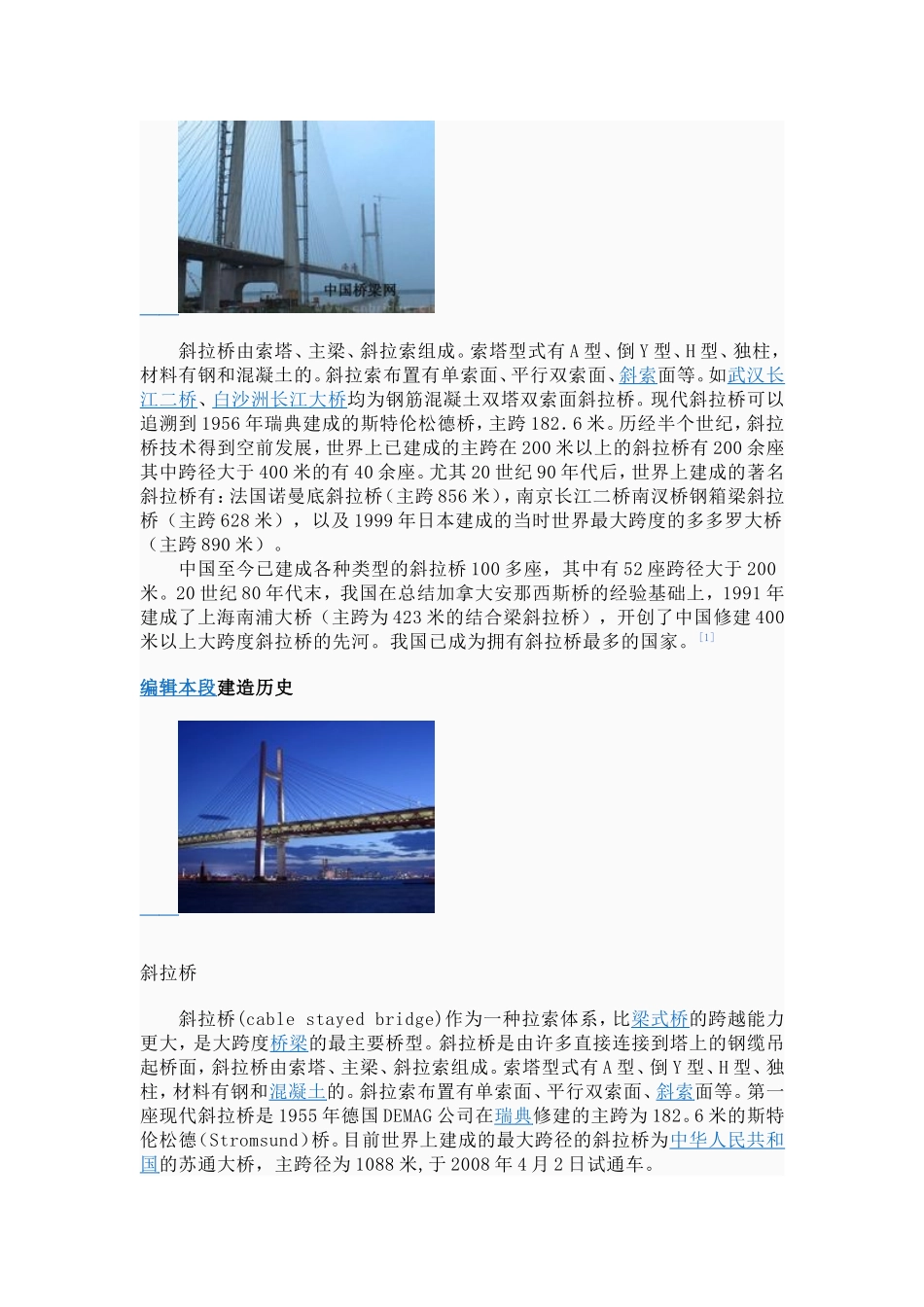 南浦大桥是一座双塔双索面斜拉桥_第3页