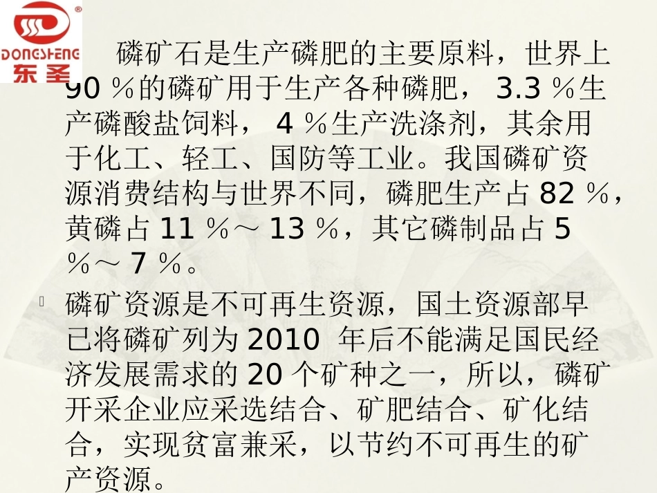 湖北东圣化工集团有限公司磷铵工艺_第2页