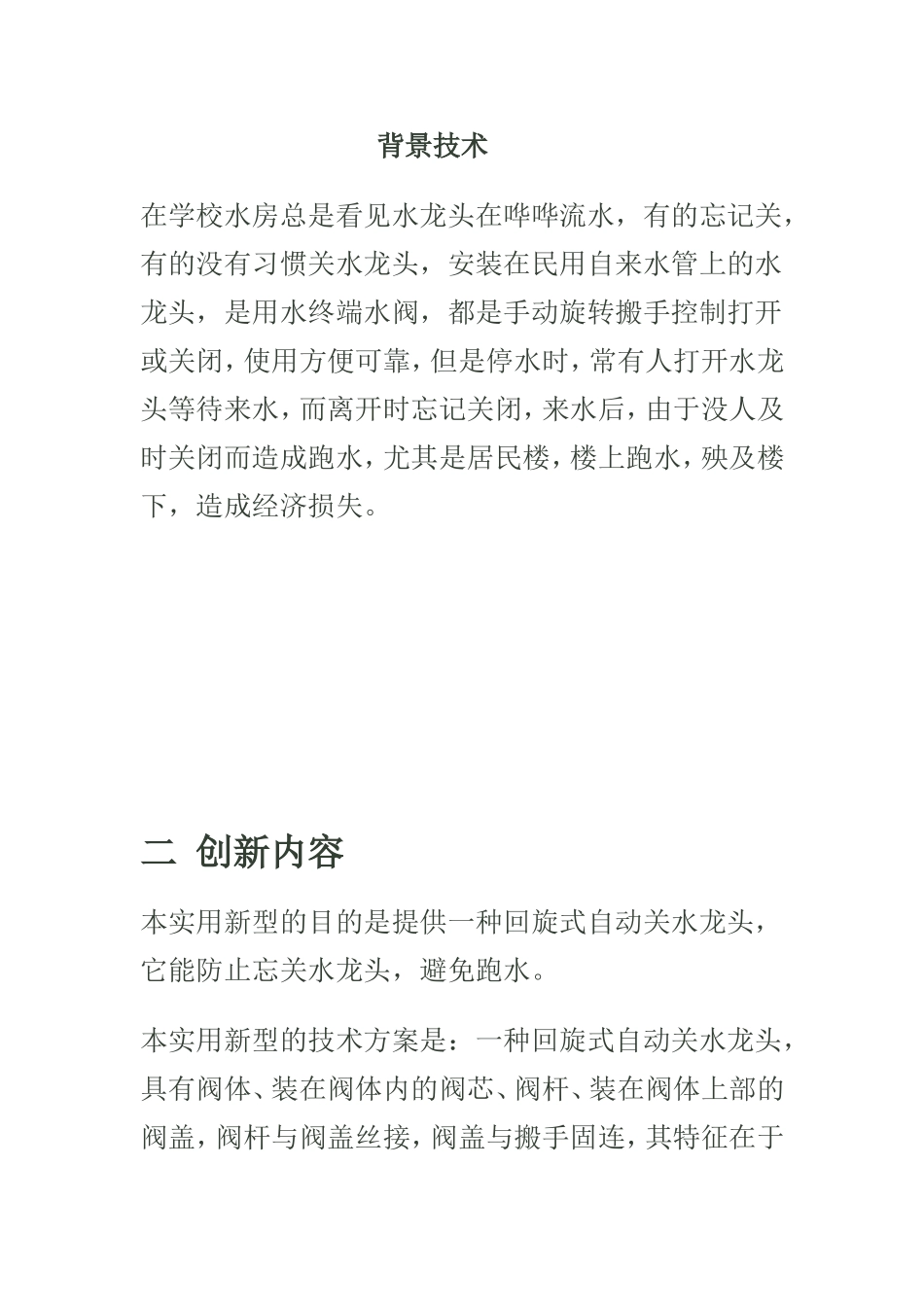 自动关闭式水龙头_第3页