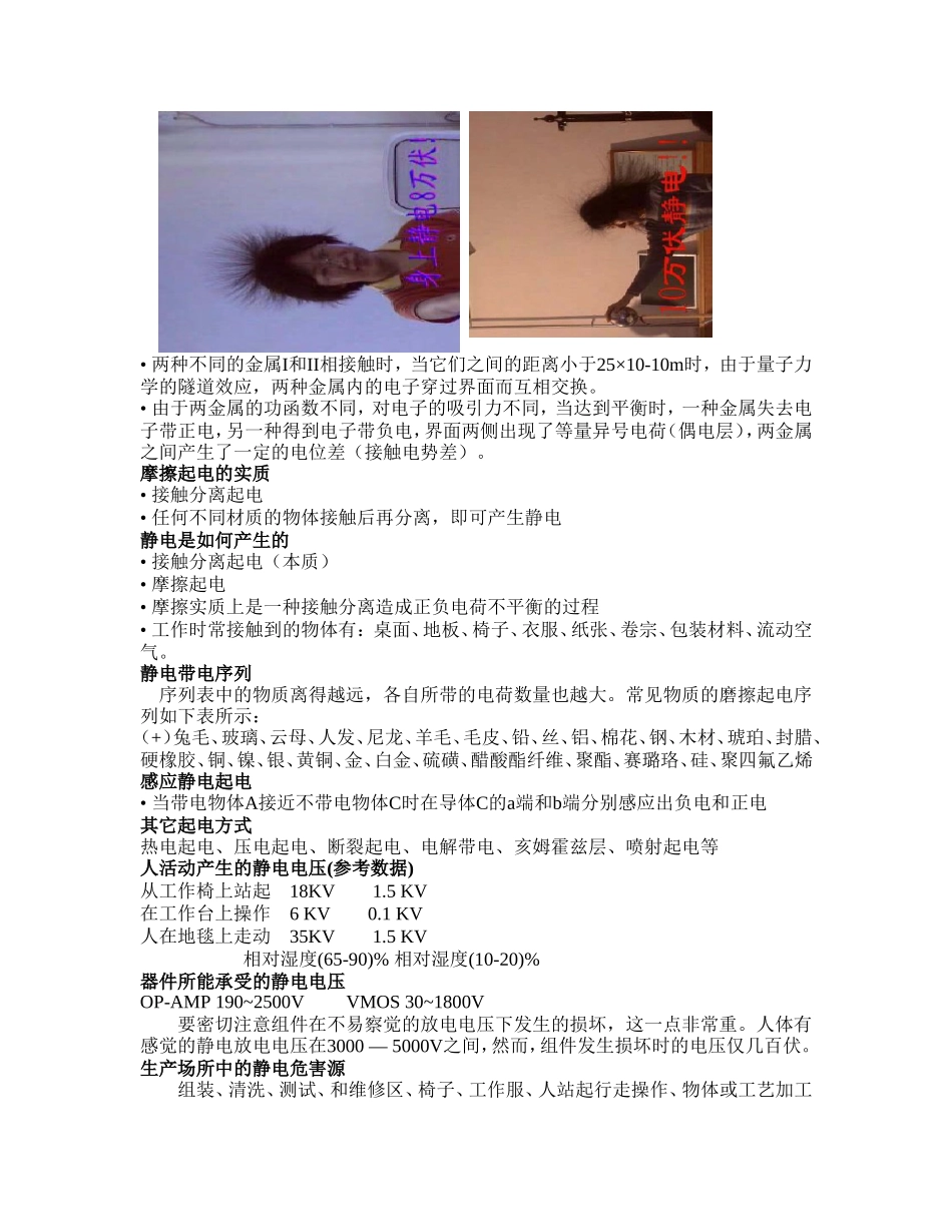 防静电子知识讲座_第2页