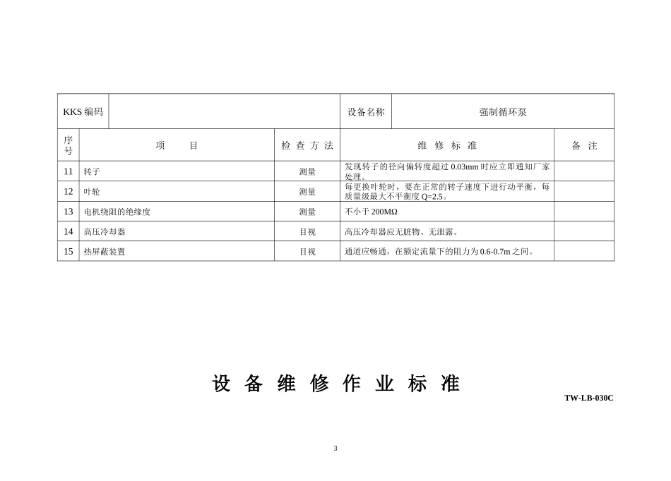 强制循环泵四大标准格式#_第3页