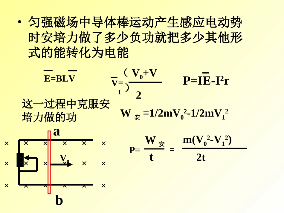 高三物理：电磁感应导轨 单轨、双轨(新)课件人教版_第3页
