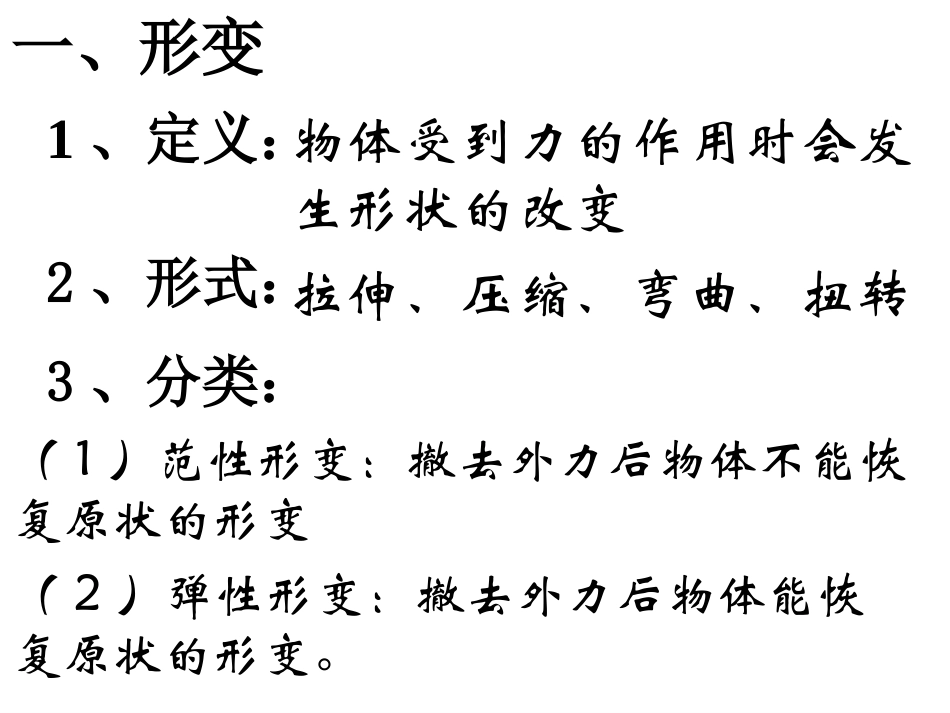 高一物理弹力课件3_第2页