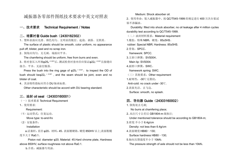 减振器技术标准CH-EN_第1页
