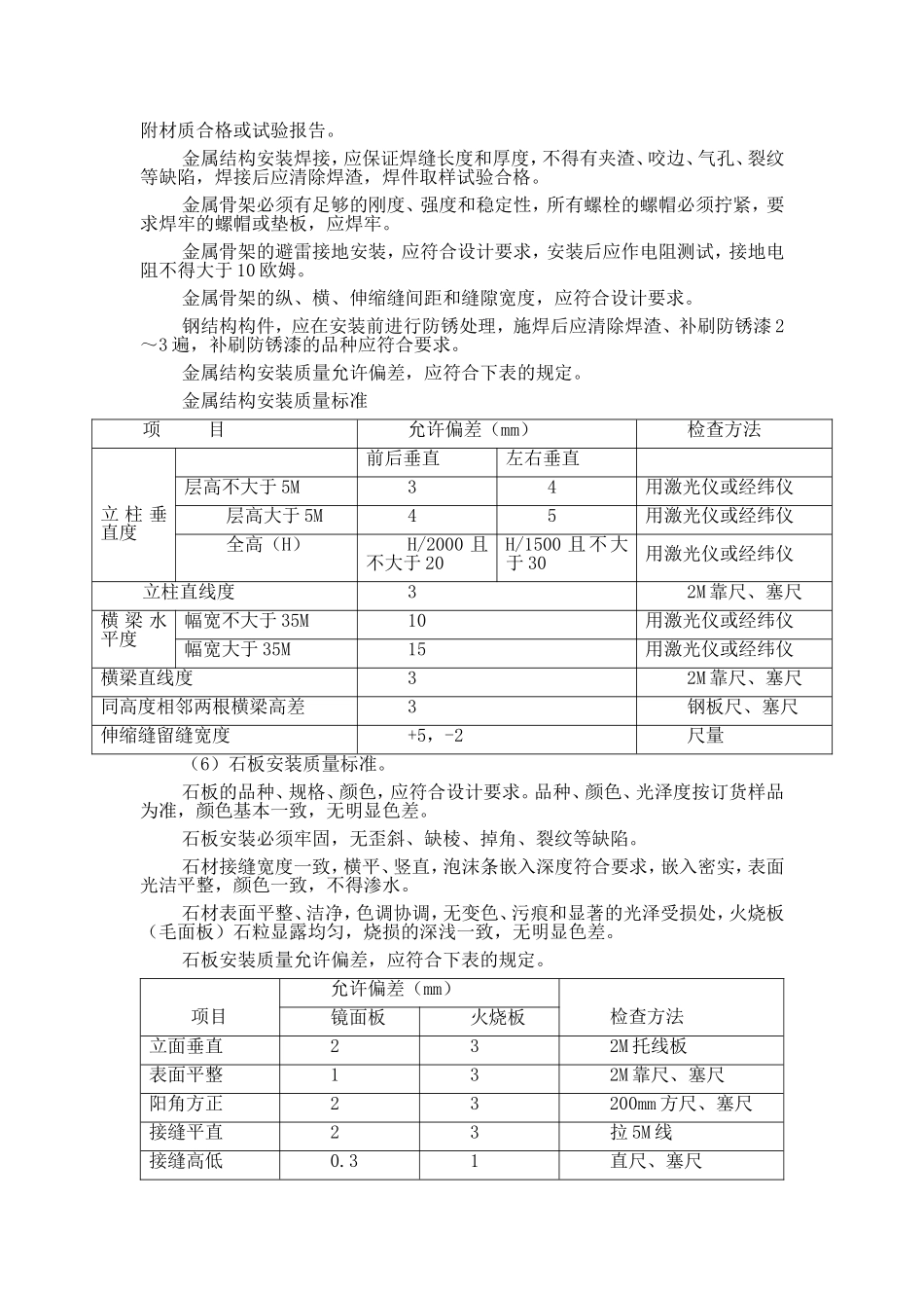 墙面花岗岩干挂施工_第3页
