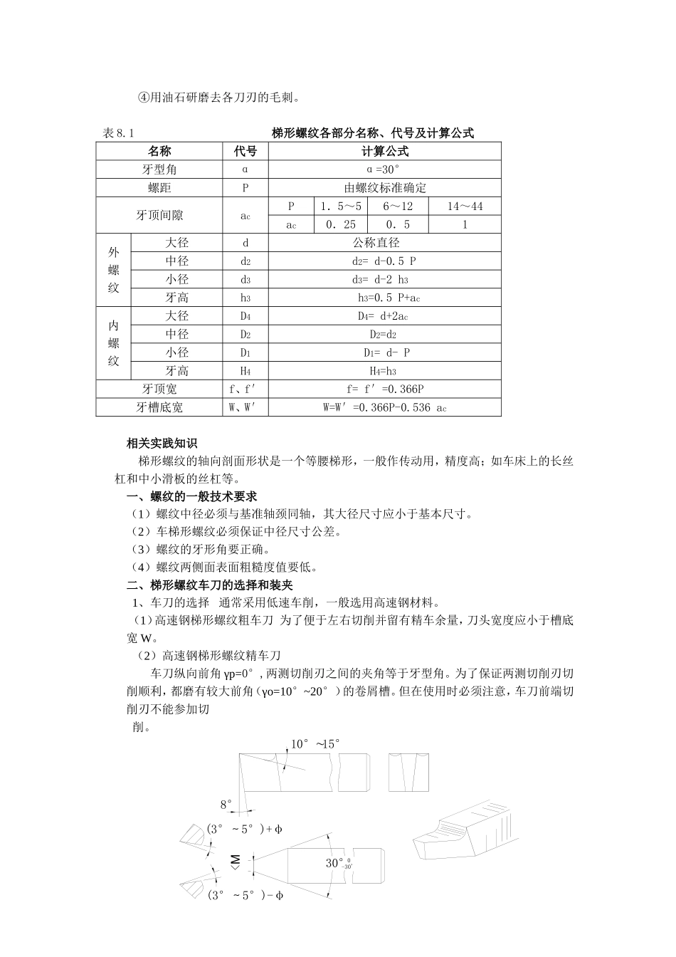 梯形螺纹车削_第2页