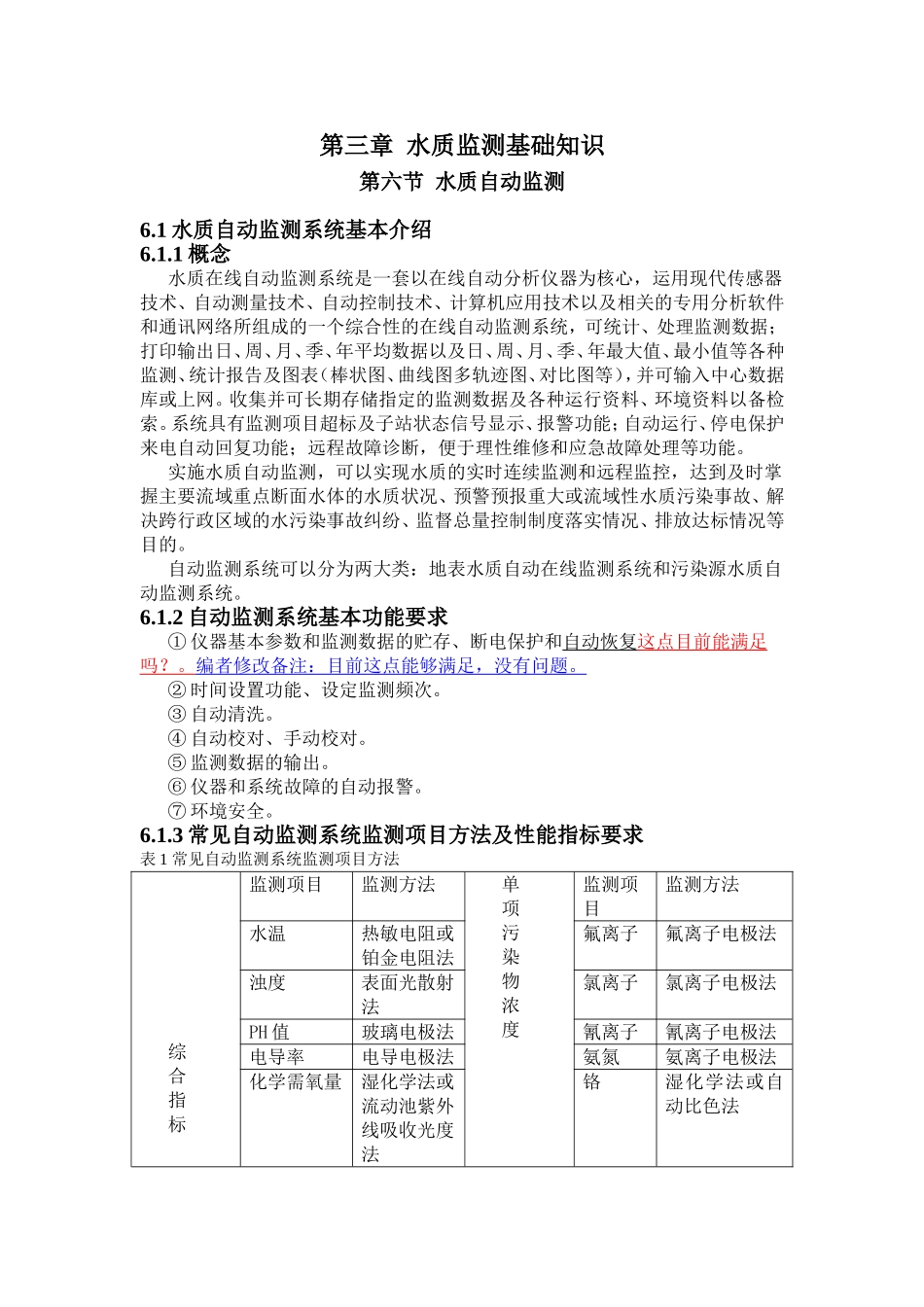 水质自动监测系统介绍_第1页