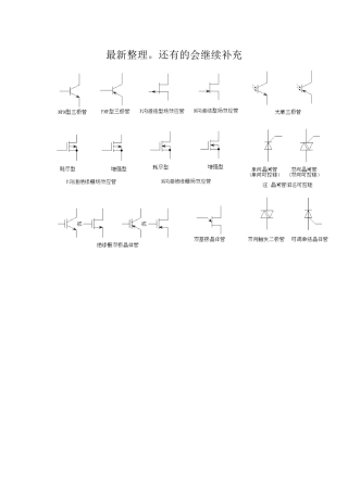 电路图各符号、字母含义全集