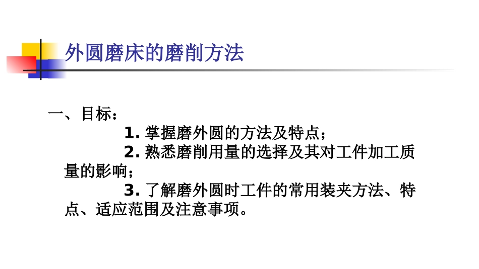外圆磨床的磨削主讲黄匡质_第2页