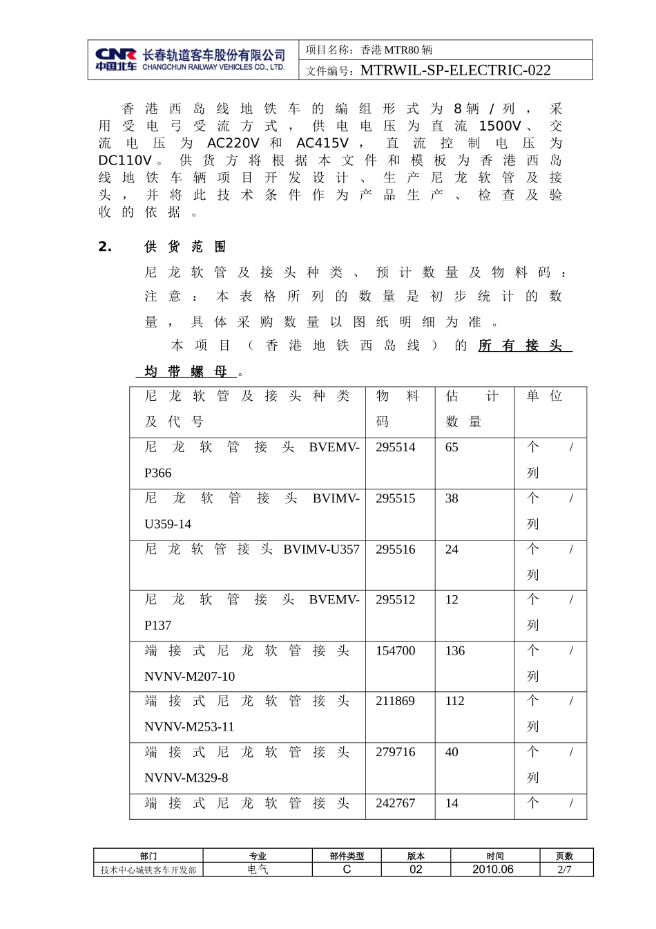 尼龙软管及接头技术条件3_第2页