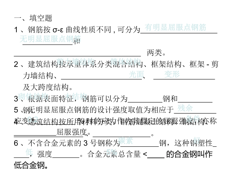 施工员考证之建筑结构1_第2页