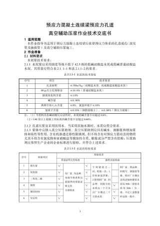 预应力混凝土连续梁预应力孔道