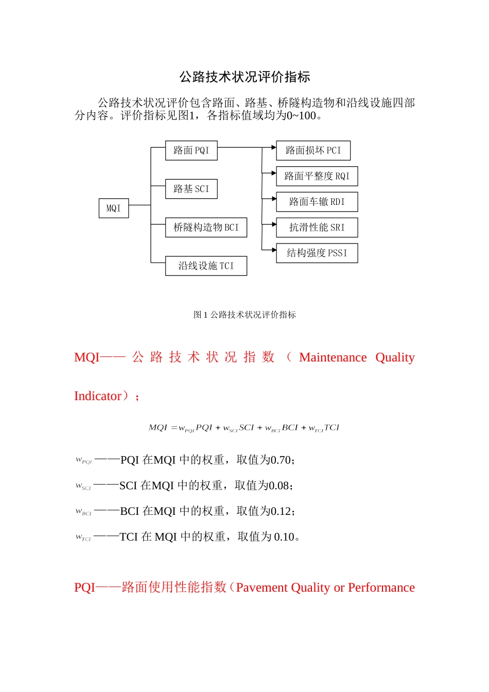 公路技术状况评价指标_第1页