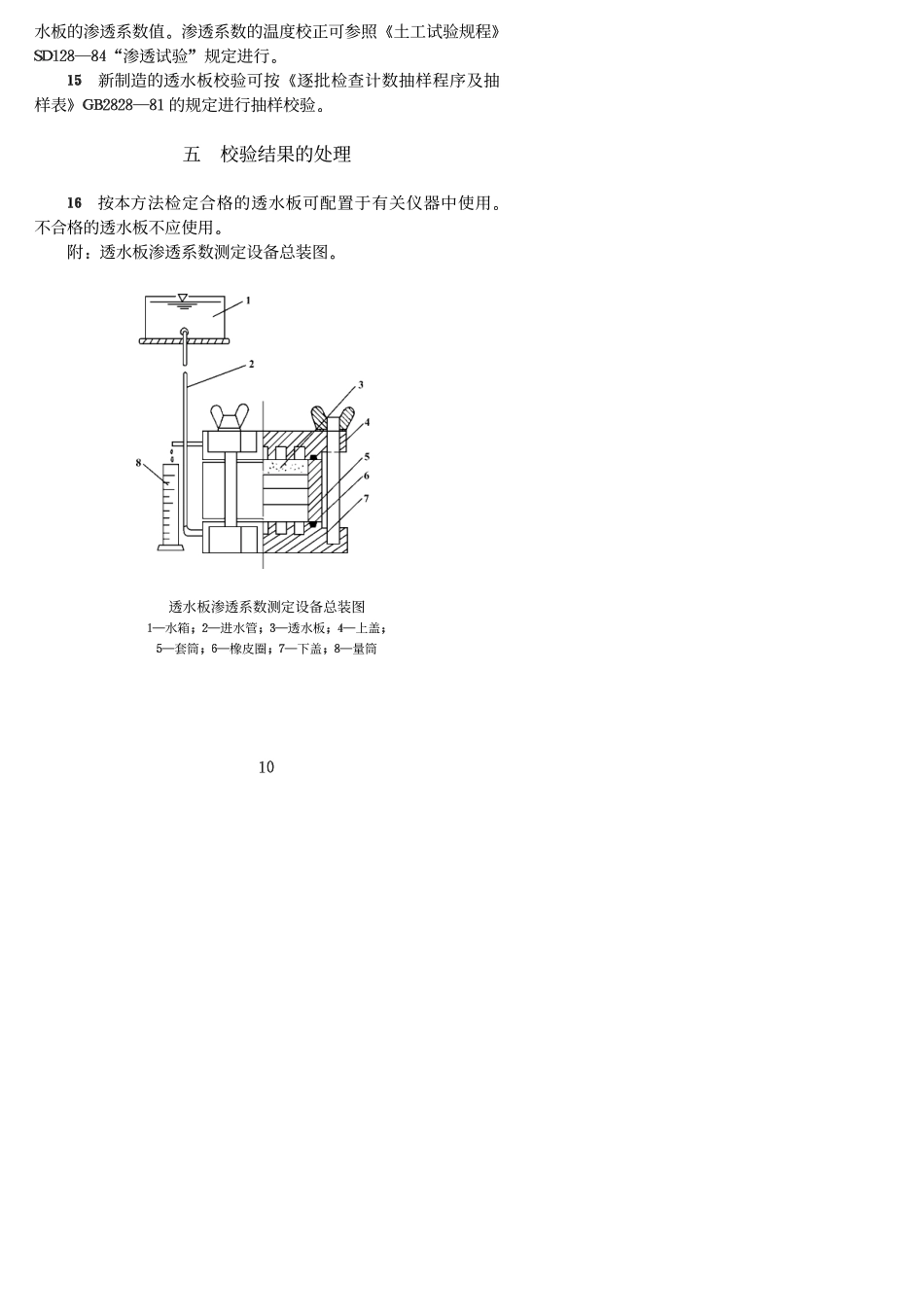透水板校验方法 SL111-95_第3页