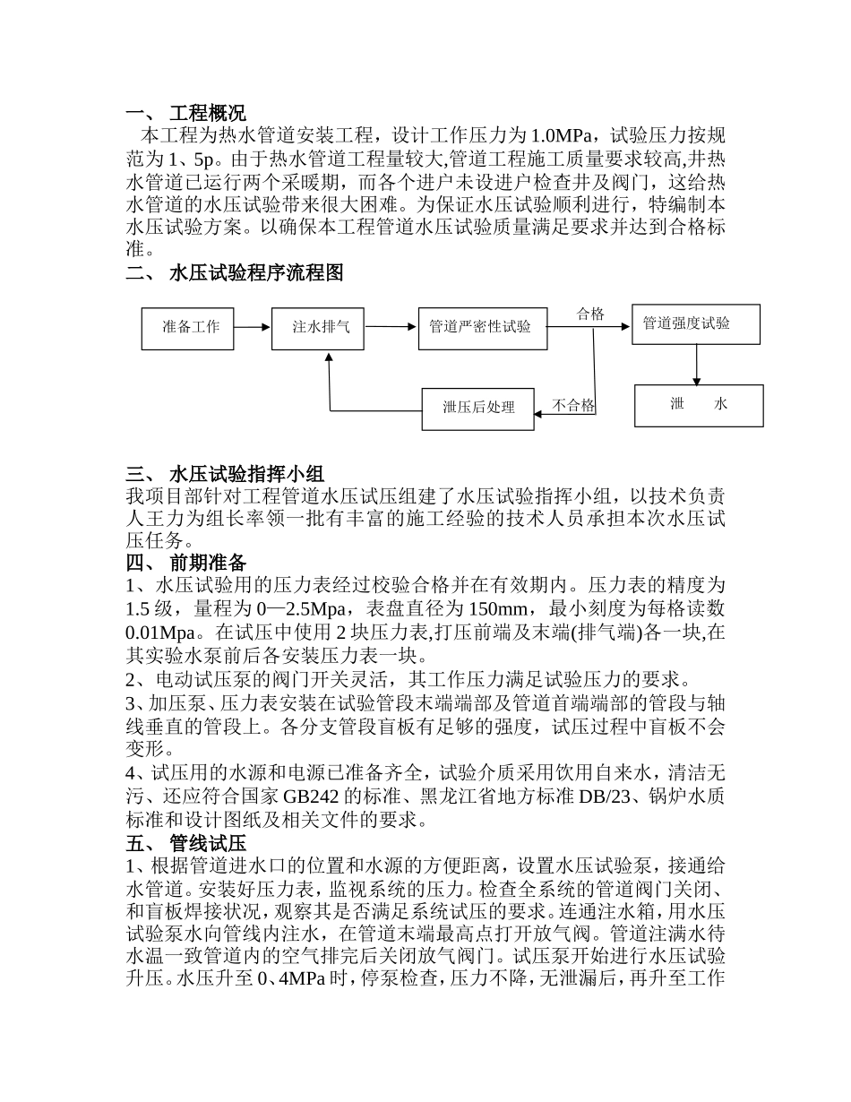 热水试压方案_第2页