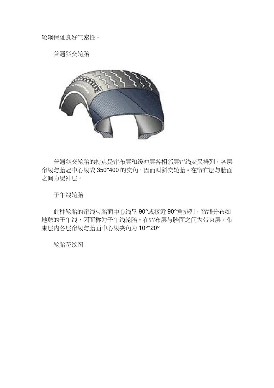 汽车设计标准-汽车轮胎介绍_第3页