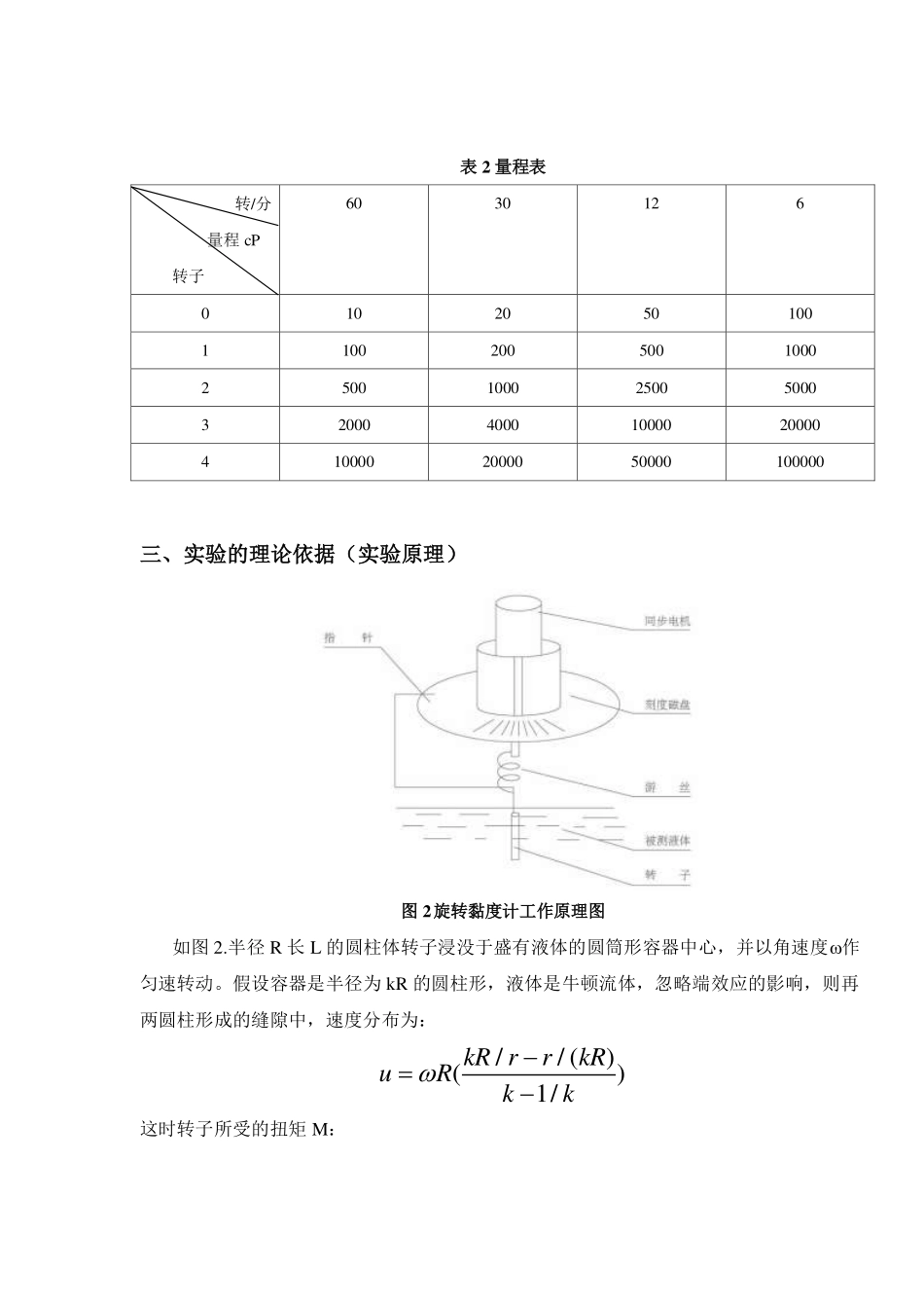 液体粘度系数的测定_第2页