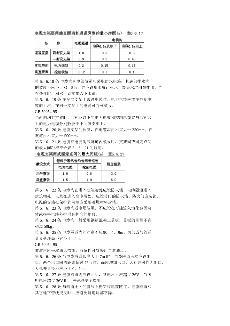 电缆敷设要求_第2页