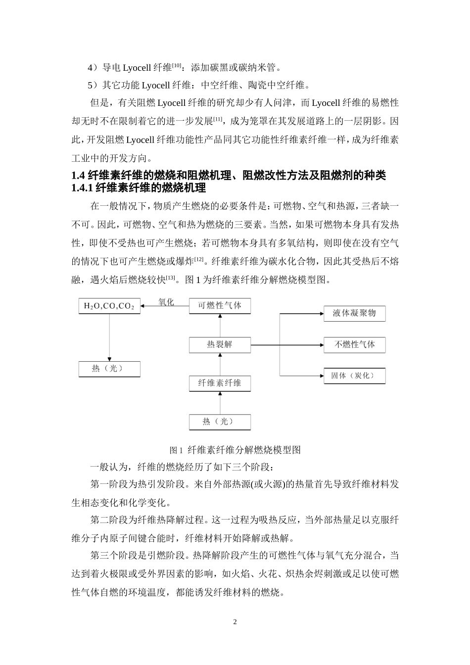 阻燃纤维素纤维开题综述_第2页