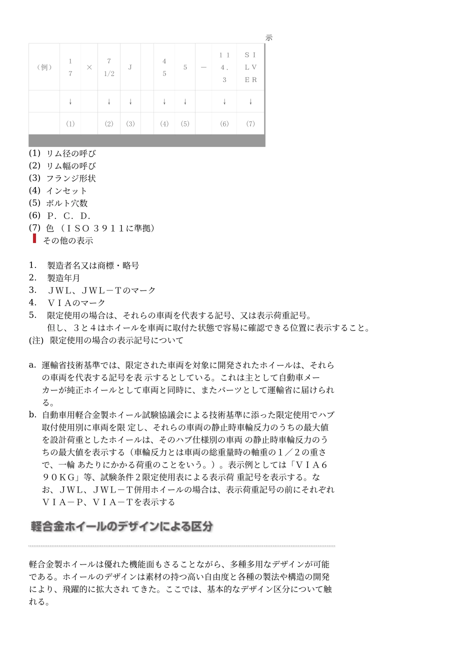 铝合金轮毂概况日语版_第3页