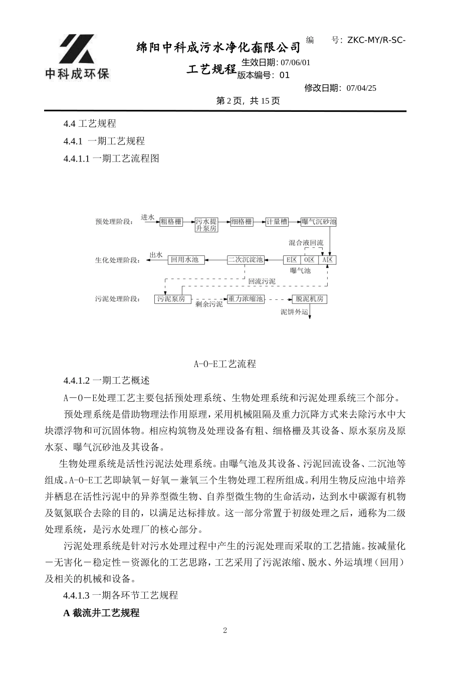 某污水厂工艺规程_第3页