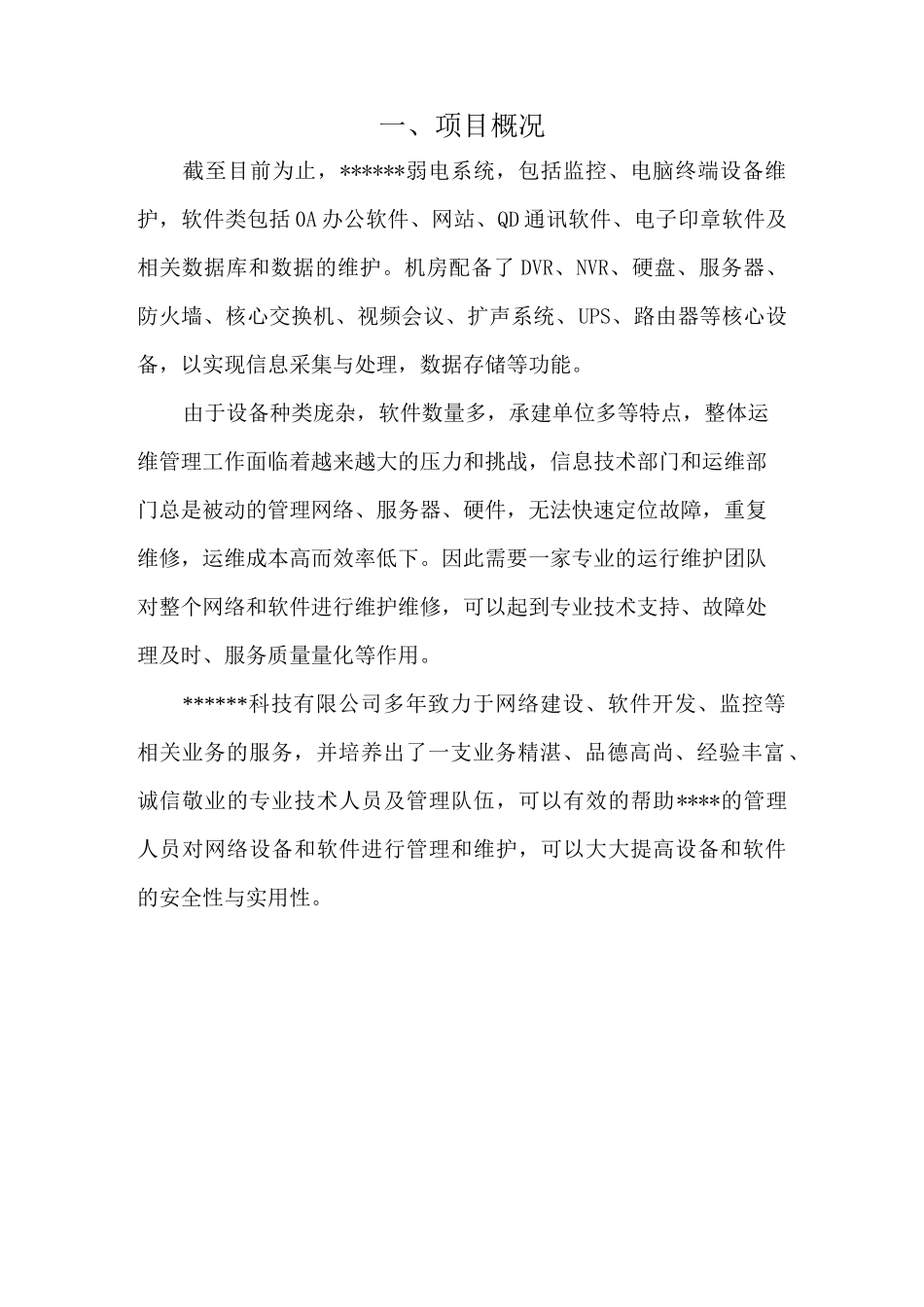 运维服务方案 _第3页