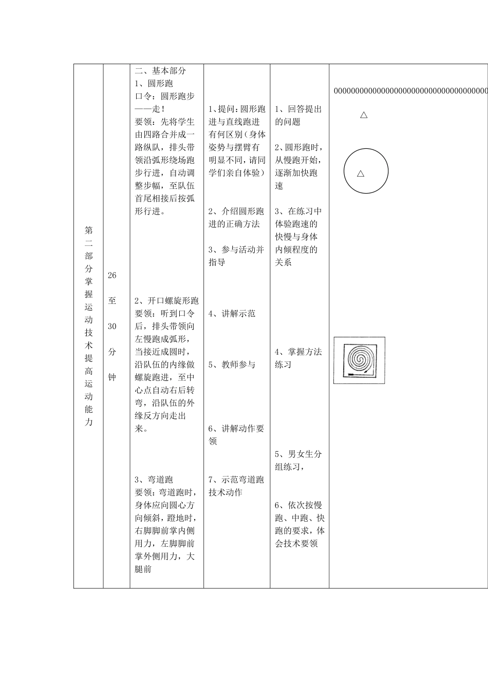 高中体育弯道跑_第3页