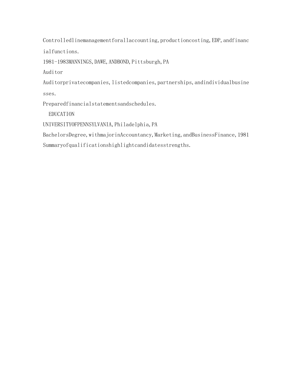 会计师的英文自我介绍参考 _第2页
