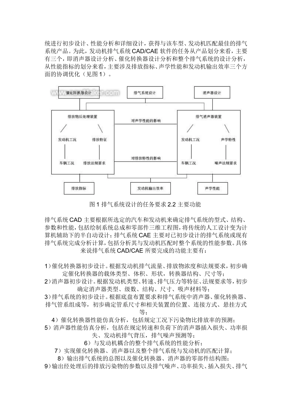 汽车排气系统CADCAE 集成开发_第2页