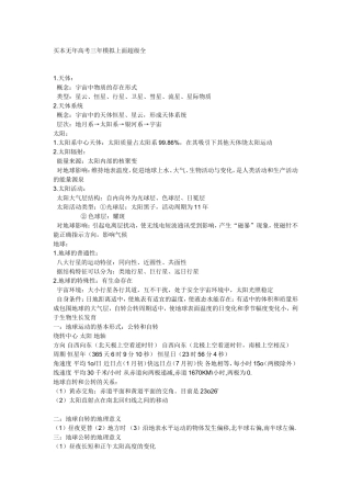 高中地理必修1_2_3各课的基础知识点总结(详细、重点)[1]