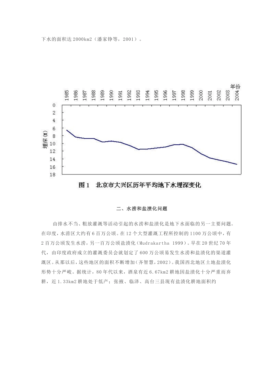 我国地下水面临的主要问题_第2页