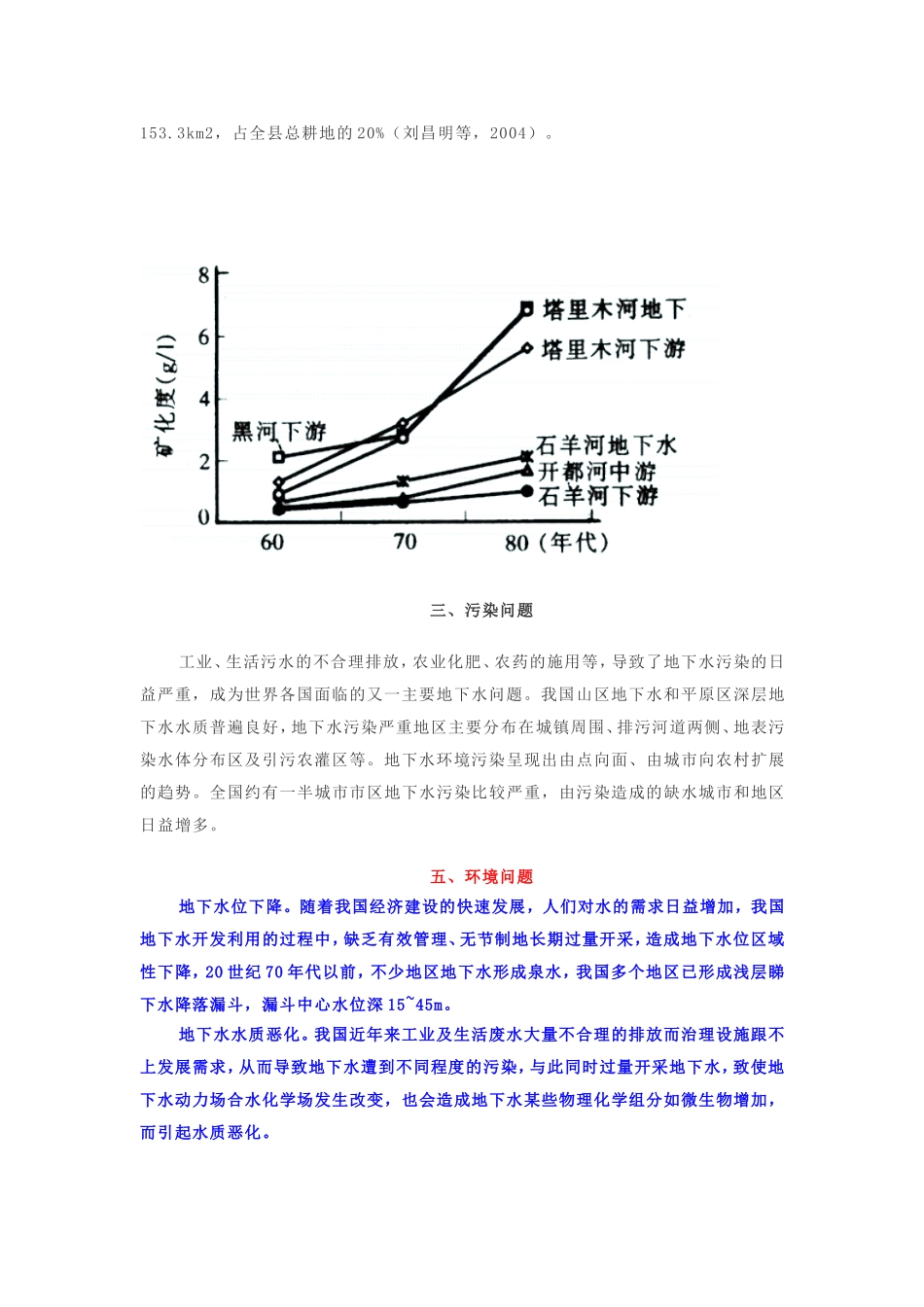 我国地下水面临的主要问题_第3页
