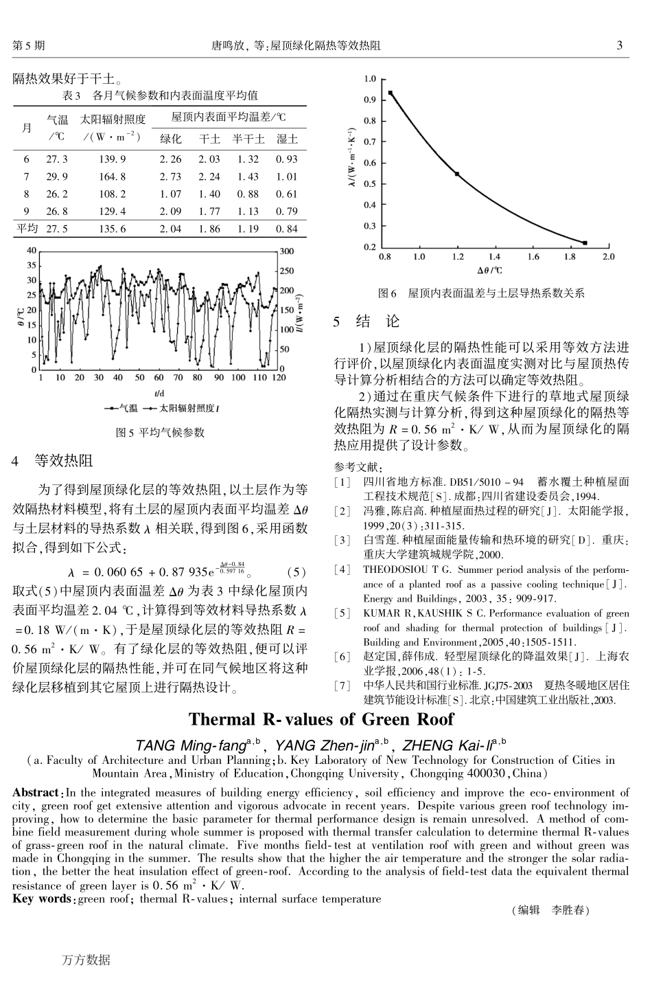 屋顶绿化隔热等效热阻_第3页