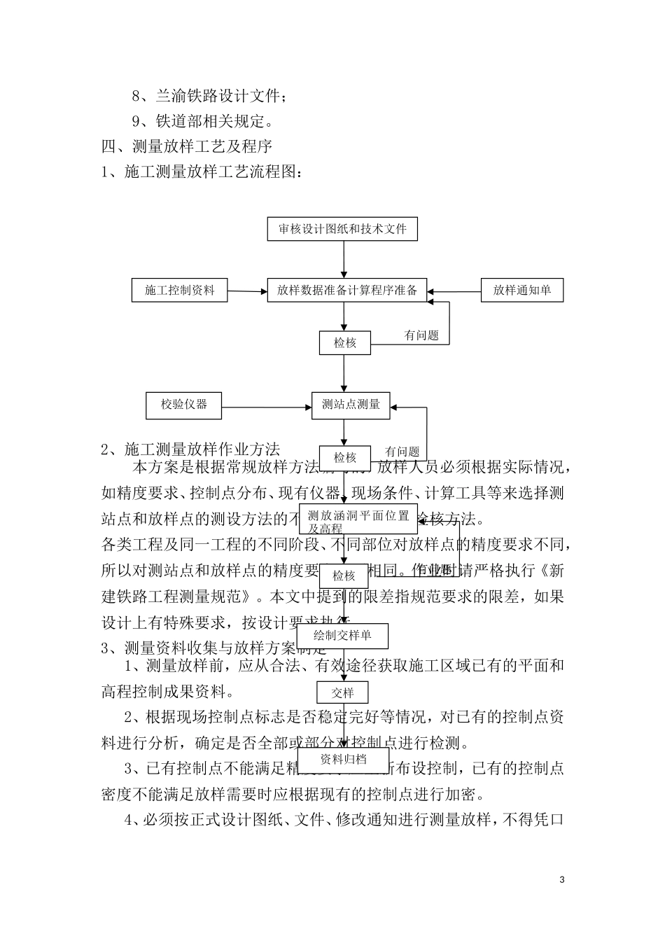 涵洞施工放样方案_第3页