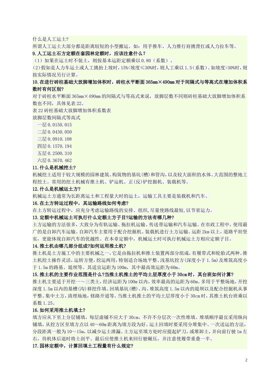 园林定额中的一些问题_第2页