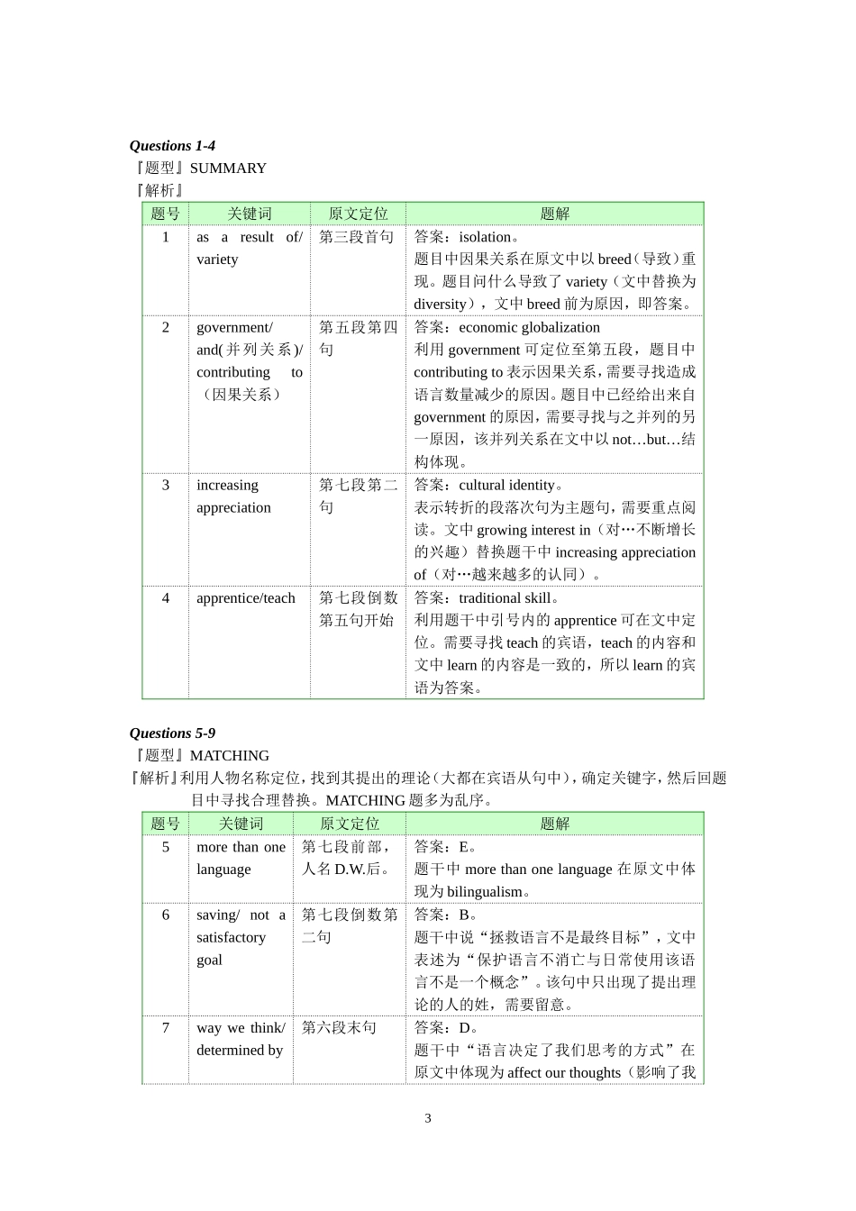 剑桥雅思4阅读解析-Test2_第3页