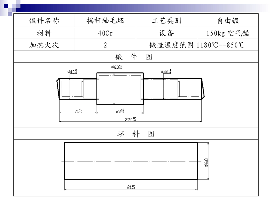 摇杆轴自由锻工艺过程_第2页