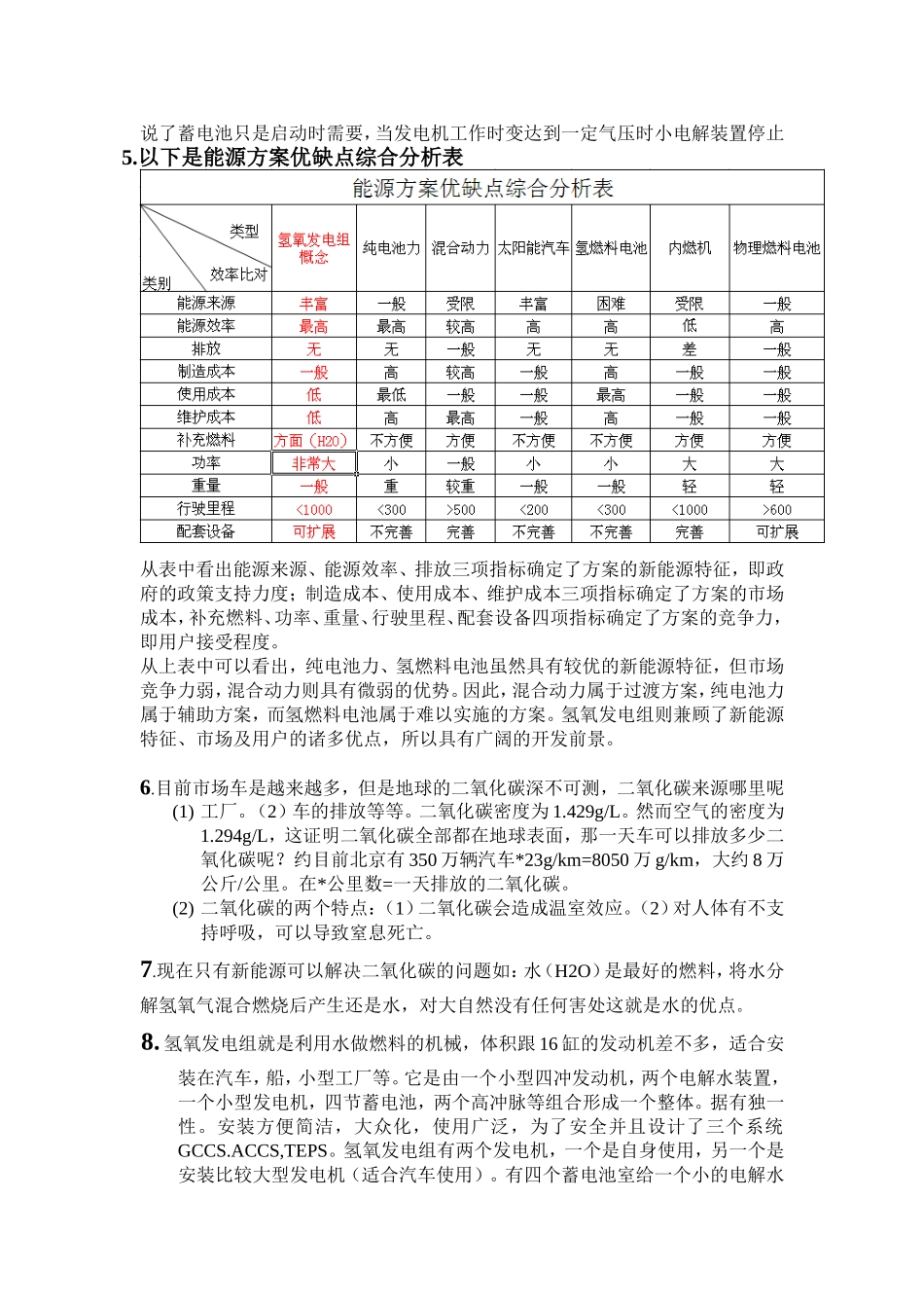 氢氧发电机规划书_第3页
