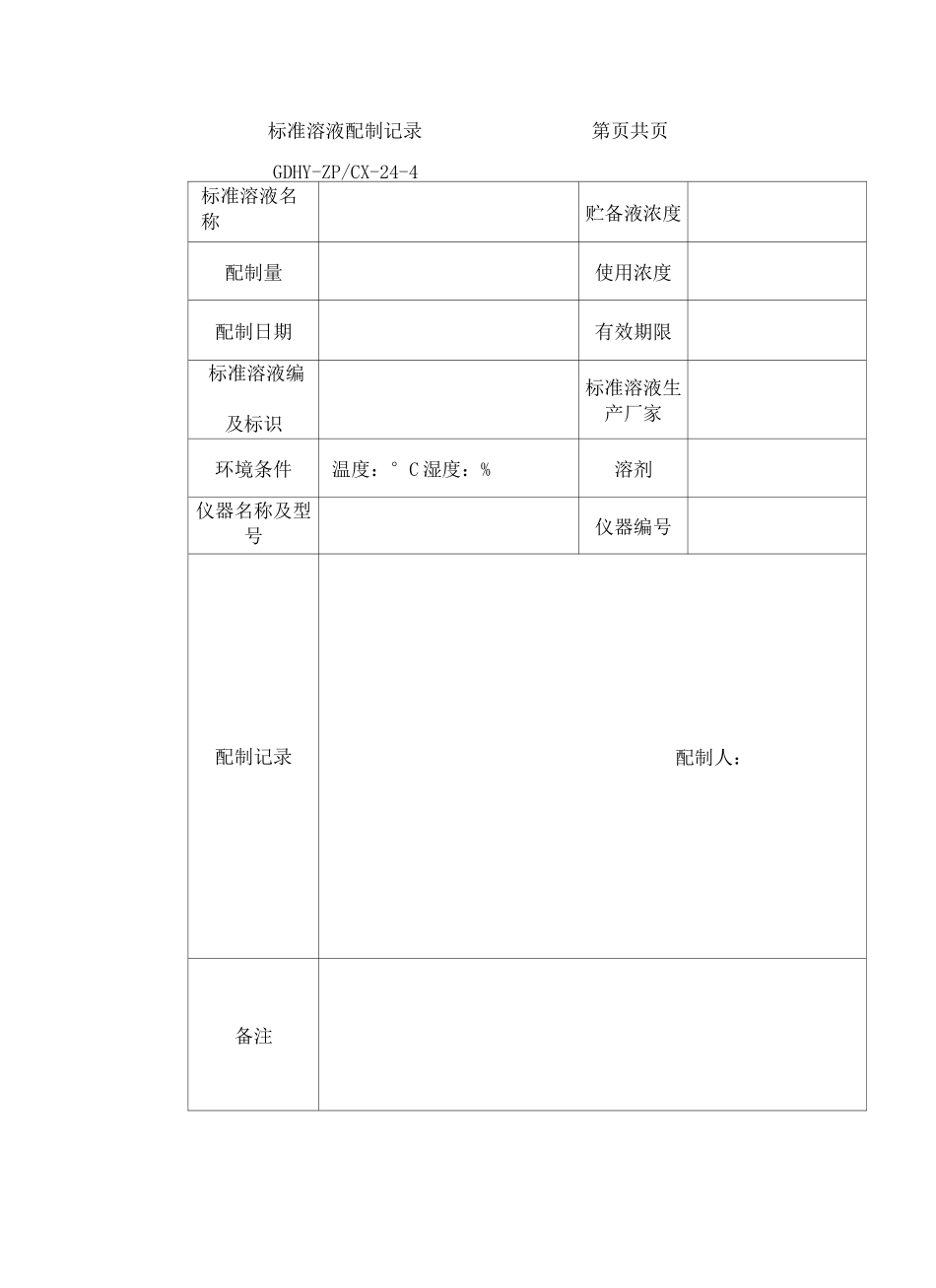 标准溶液配制记录_第2页