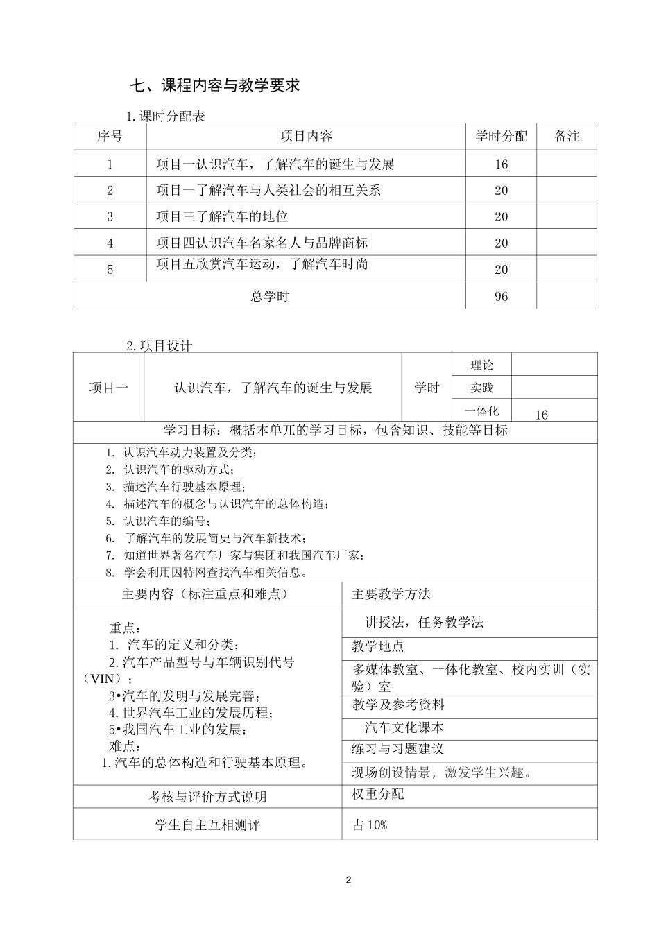 汽车文化课程标准_第3页