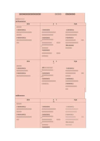 3——6岁儿童学习与发展指南健康领域目标细化建议